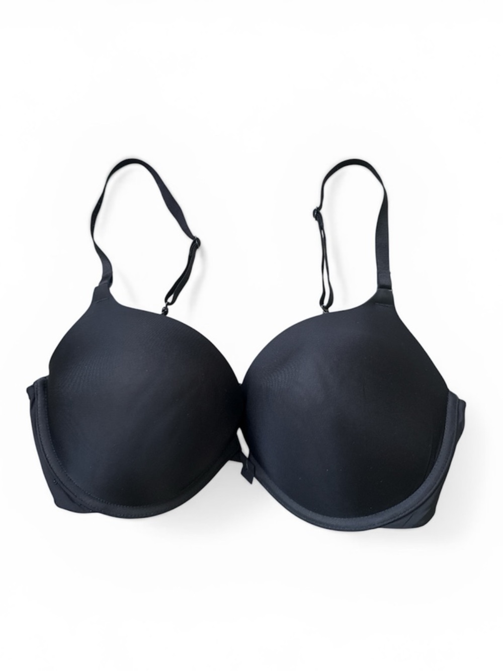 Victoria's Secret Black T-Shirt push up Bra